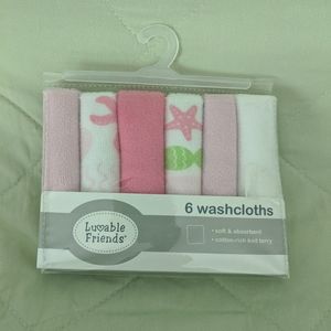 Luvable friends washcloths.